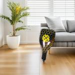 Lurrose 10pcs Pickle Racket Balloons Foil Sports Birthday Party Decorations Yellow Pickleball Theme Party Supplies for Men Women