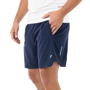 Franklin Sports Men's Nite Runner Pickleball Shorts - Quick Dry Athletic Running + Gym Shorts - Navy - Men's Large