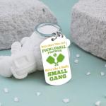 Pickleball Keychain Pickle Gifts for Women Men Pickleball Lovers Coaches Friends Pickle Ball Keychain for Sports Backpack Accessories Bag Charms Friendship Gift for Christmas Day Birthday Graduation