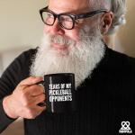 Panvola Tears of My Pickleball Opponents Pickleball Gifts Sports Player Grandpa Grandma Husband Wife Mom Dad Coffee Mug Ceramic Cup Novelty Drinkware (11 oz, Black)