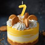 Fukaisu Pickleball Number Candle, Sport Theme Birthday Candle Pickleball Cake Topper Ball Theme Party Decorations for Birthday Game Day Celebration (Number 7)