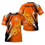 Personalized 3D Pickleball Shirts for Men, Pickleball Jersey Shirt Short Sleeve, Pickleball Shirt Gifts for Grandpa (US, Alpha, Small, 5X-Large, Regular, Regular, Style 13)