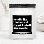 You Nique Designs Funny Pickleball Gifts for Dad Candle 9oz, Presents for Pickleball Players, for Pickleball Lovers Women, Men, Pickleball Themed Candle Ideas (Lavender & Vanilla)