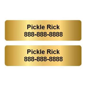 Customizable Stick-On Pickleball Labels – Fully Personalize Your Gear with Durable, Waterproof Adhesive Labels (24 pcs)