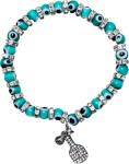 Hit Happy Lucky Pickleball Bracelet (Turquoise)