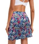 Oyamiki Active Women's Skort, Quick Drying Woven Golf Skort with Pockets for Tennis, Pickleball, Hiking, Workouts