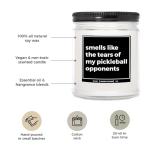 You Nique Designs Funny Pickleball Gifts for Dad Candle 9oz, Presents for Pickleball Players, for Pickleball Lovers Women, Men, Pickleball Themed Candle Ideas (Eucalyptus & Spearmint)