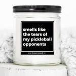 You Nique Designs Funny Pickleball Gifts for Dad Candle 9oz, Presents for Pickleball Players, for Pickleball Lovers Women, Men, Pickleball Themed Candle Ideas (Eucalyptus & Spearmint)