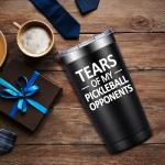 SpenMeta Pickleball Gifts for Men - Gift for Pickleball Lovers - Funny Birthday, Christmas Gifts for Pickle ball Player - 20oz Pickle ball Tumbler