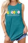 LHBNK Pickleball Tank Tops Women: It’s A Good Day to Play Pickleball Tank Pickleball Lover Gift Casual Summer Sleeveless Shirt, Medium, Green2