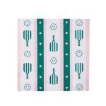 Bonjour Fête Le Pickleball Large Paper Party Napkins | 3-Ply Fancy for Sports Parties, Mother's Day, Girl's Brunches | Premium Cocktail Size | Festive Party Decor | Pack of 20, 5" Folded