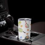 Personalized Pickleball Tumbler 20oz – Custom Name Paddle & Ball Stainless Steel Travel Cup for Pickleball Lovers - Pickleball Player Gift, Insulated Coffee Mug for Men & Women