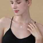 Semoya Pickleball Gifts Necklace for Women Girls, Silver Pickleball Accessories Stuff Sports Pendant Necklace Team Valentines Easter Graduation Gift Ideas Jewelry for Lovers Teen Teenage Girl Kids Age