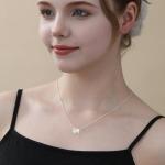 Semoya Pickleball Gifts Necklace for Women Girls, Silver Pickleball Accessories Stuff Sports Pendant Necklace Team Valentines Easter Graduation Gift Ideas Jewelry for Lovers Teen Teenage Girl Kids Age