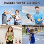 Custom Pickleball Paddles with Text Logo & Photos, Personalized Pickleball Rackets, Customized Pickleball Paddles with Comfort Grip, Optimal Gift for Pickleball Enthusiasts