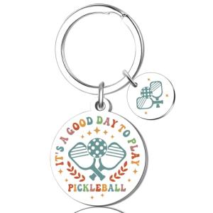 OWIGIU Pickleball Accessories Keychain Pickleball Gifts for Women Men Pickleballs Bags Charms Pickleballs Gift Ideas