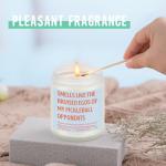 LEADO Candle - Gifts for Pickleball Lovers, Players, Pickleball Gifts for Men, Women - Cool Mothers Day, Birthday Present for Pickle Ball Dad, Mom, Friend, Husband, Wife - Pickle Ball Accessories