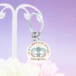 OWIGIU Pickleball Accessories Keychain Pickleball Gifts for Women Men Pickleballs Bags Charms Pickleballs Gift Ideas