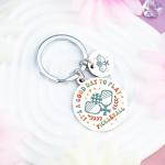 OWIGIU Pickleball Accessories Keychain Pickleball Gifts for Women Men Pickleballs Bags Charms Pickleballs Gift Ideas