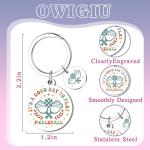 OWIGIU Pickleball Accessories Keychain Pickleball Gifts for Women Men Pickleballs Bags Charms Pickleballs Gift Ideas