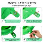 In My Pickleball Era Foil Balloons Banner Golden Green Pickleball Party Decorations Sport Theme Balloons Banner Kit for Pickleball Birthday or Retirement Party Decor Supplies