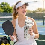 Limima Pickleball Gifts - Pickleball Gifts for Men, Women – Tears of My Pickle Ball Opponents Tumbler– Stainless Steel Travel Tumbler 30oz with Lid – Funny Tumbler for Women, Men, Dad, Mother, Husband