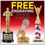 Crown Awards Pickleball Trophy, 14" Gold Cup Pickleball Trophies, Enter Your Own Engraving, 1 Pack Prime