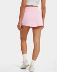 M MOTEEPI Skorts for Woman with Pockets 15 Inch Golf Tennis Skirt High Waisted Mini Athletic Skort with Shorts for Running Pickleball Pastel Pink Skort Small