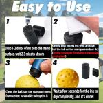 WolunLi Personalized Pickleball Stamp - Custom Pickleball Marker with Letters, Logo, Initials or Monogram, Pickleball-Themed Designs, Ideal Pickleball Gift for Men, Dad, Husband