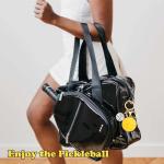 Magictodoor 6Pcs Pickleball Keychain Set: Inspirational Gifts for Pickleball Enthusiasts, Featuring 6 Unique Designs for Men and Women