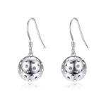 Pickleball Earrings for Women Sterling Silver Pickleball Accessories for Women 3D Pickleball Jewelry for Pickleball Lover