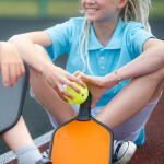 VULETO Pickleball Bracelet Gifts for Pickleball Lovers Women, Bead Ball Bracelet Pickleball Accessories Jewelry Gifts Silver