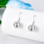 Pickleball Earrings for Women Sterling Silver Pickleball Accessories for Women 3D Pickleball Jewelry for Pickleball Lover