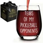 Pickleball Gifts for Women, Men - Tears of My Pickleball Opponents Pickle Ball Accessories, Funny Sports Themed Gifts for Pickle ball Lovers, Players - Funny Christmas Birthday Present for Dad, Mom