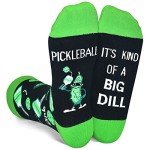 Pickleball Gifts for Women Men, Novelty Pickle Ball Socks Funny Gifts for Dad Mom