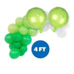 100% Liked-Pickleball Balloon Arch 4 ft, 2 Pcs Mylar Balloons, Theme Birthday Party, Pickle Tennis Party, Bachelorette Theme, Party Favors