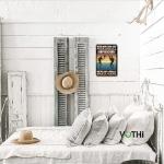 VOTHI Metal Tin Sign, Funny Sports Pickleball Wall Decor, Use Indoor/Outdoor,For Home Club Man Cave Sign - 8x12 Inch