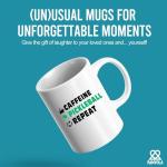 Caffeine Pickleball Repeat Pickleball Gifts For Women Men Pickleball Players Mom Dad Coworker Grandpa Grandma Friends Husband Wife Coffee Lovers Ceramic Mug 11 oz White