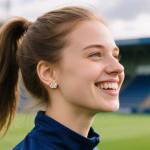 Pickleball Earrings Sterling Silver Pickleball Stud Earrings Sports Jewelry Gifts for Women Friends Players