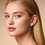 Pickleball Earrings Sterling Silver Pickleball Stud Earrings Sports Jewelry Gifts for Women Friends Players