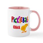 CafePress Funny Pickleball Chick Mugs 11 oz (325 ml) Ceramic Coffee Mug