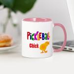 CafePress Funny Pickleball Chick Mugs 11 oz (325 ml) Ceramic Coffee Mug