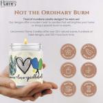 Uncommon Flame Scented Candles | Peace, Love, Pickleball | Black Raspberry Vanilla Home Scented | Handmade, 120hr Burn Time, 100% Soy Wax | 16oz Flint Jar Candles