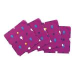 Pickleball Cocktail Napkins, Plum Color – Set of 20 Disposable Paper Napkins, 6.5 x 6.5 Inches, Printed with Pickleball Design – Pickleball Players – Fun Pickleball Party Supplies, Pickleball Gift