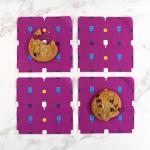 Pickleball Cocktail Napkins, Plum Color – Set of 20 Disposable Paper Napkins, 6.5 x 6.5 Inches, Printed with Pickleball Design – Pickleball Players – Fun Pickleball Party Supplies, Pickleball Gift