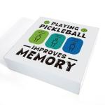 Funny Pickleball Decor, Pickleball Gift Idea for Player Coach Dad Mom Uncle Aunt Friends Coworkers, Wooden Sign Decor for Desk Shelf