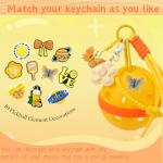 ARIOSEY Pickleball Keychain Accessories Birthday Gifts for Pickleball Lovers Girls Friends Sister Teams Coaches Club