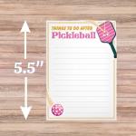 Funny Memo Notepads - Set of 2- Funny Pickleball Gifts - Cute Note Pads
