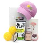 Chilltreads Pickleball Gifts for Women, Pickleball Gift Basket for Wife Mom Sister Friends, Funny PB Accessories Set with Baseball Cap Travel Tumbler