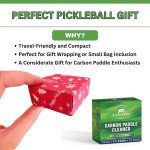 Carbon Paddle Cleaner, Premium Rubber Pickleball Eraser for Raw Carbon Fiber ...